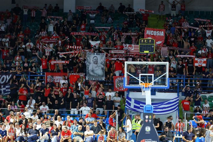 Ολυμπιακός: Το “ευχαριστώ” των ερυθρολεύκων για τη στήριξη του κόσμου στη Λευκωσία