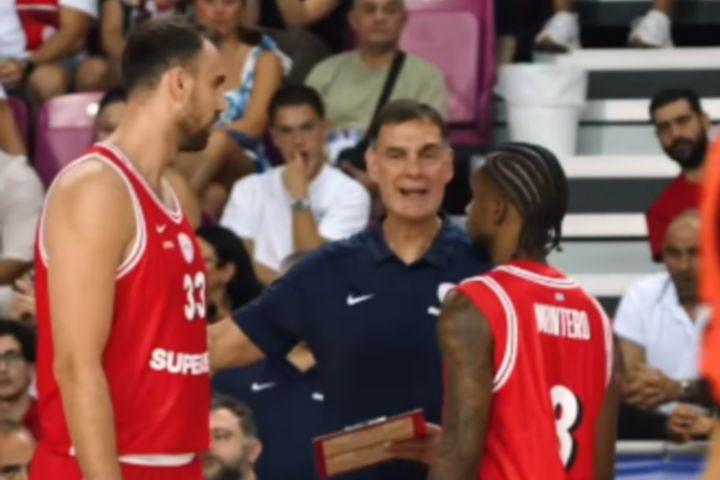 Οι οδηγίες του Μπαρτζώκα στον Μοντέρο και τα παραλειπόμενα του αγώνα του Ολυμπιακού με τον Ερυθρό Αστέρα