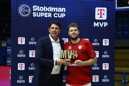 Ο τρομερός Σάσα Βεζένκοβ ο MPV του Stoiximan Super Cup
