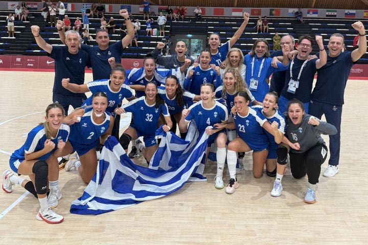 Iστορικό χάλκινο μετάλλιο για την Εθνική Χάντμπολ γυναικών στους Μεσογειακούς