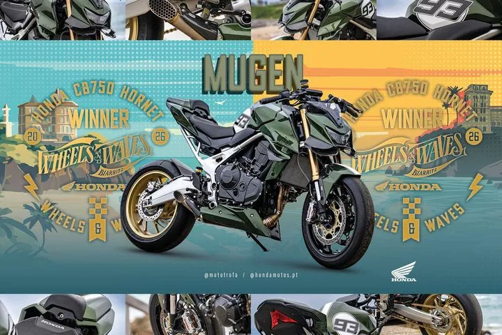 Η μετατροπή της CB750 Hornet που κέρδισε το διαγωνισμό Honda Customs 2026