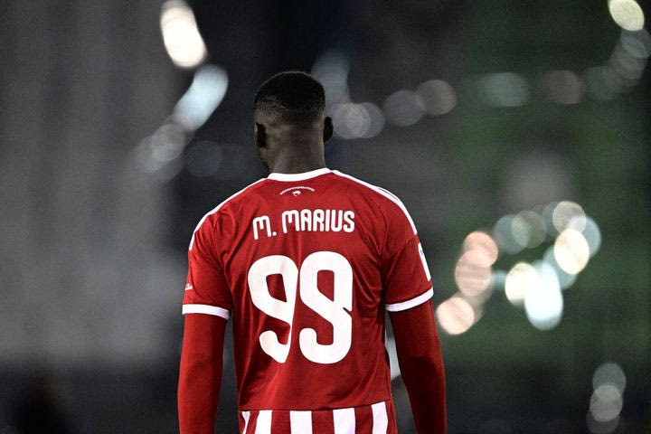 Η καρφωτή κεφαλιά του Μάριους για το 2-0 του Ολυμπιακού κόντρα στην Κηφισιά