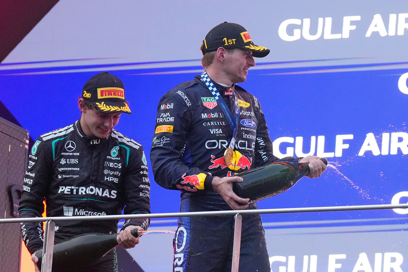 Η βαθμολογία της Formula 1 μετά τη νίκη του Φερστάπεν και την εγκατάλειψη του Ράσελ στη Μαλαισία                                          Η βαθμολογία της Formula 1 μετά τη νίκη του Φερστάπεν και την εγκατάλειψη του Ράσελ στη Μαλαισία