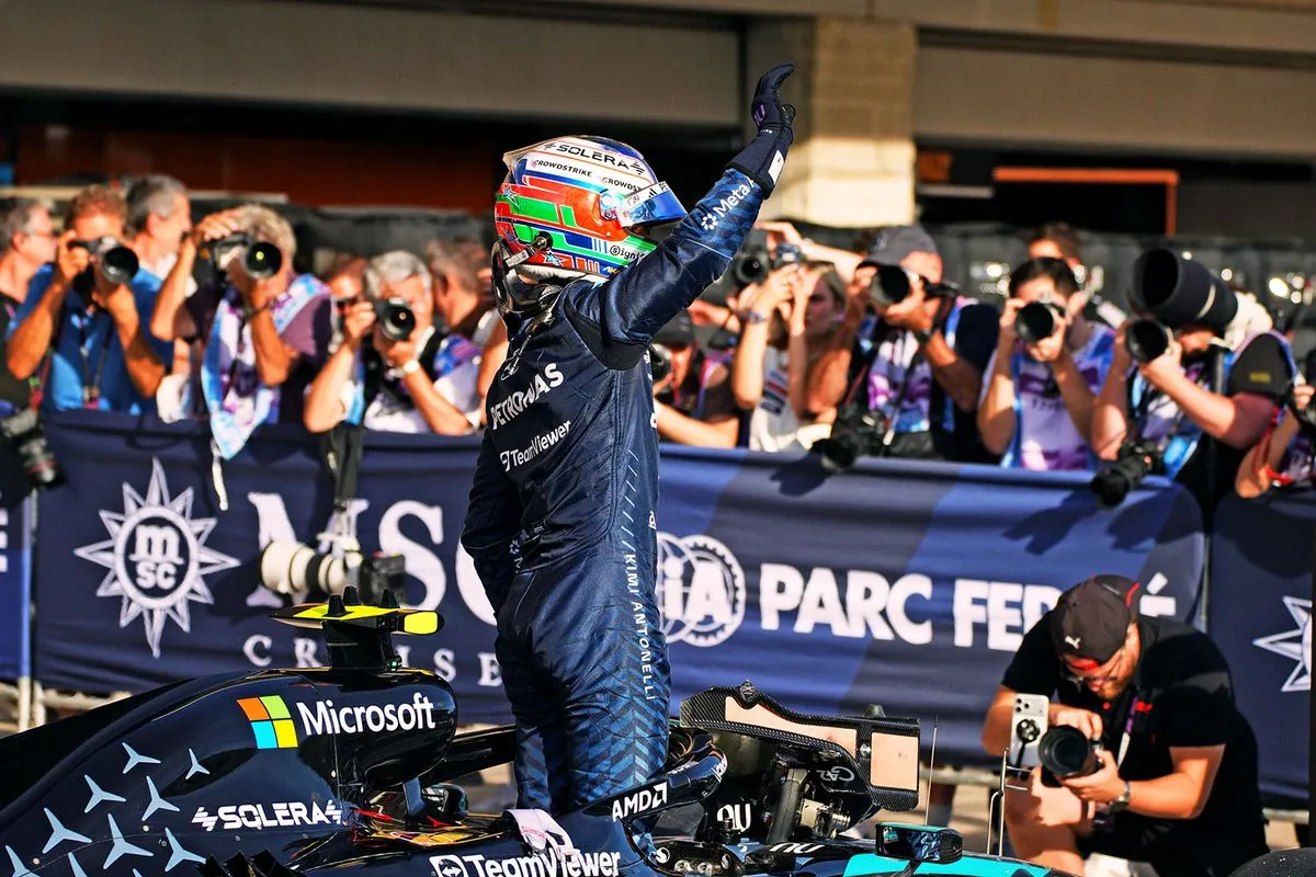 Formula 1: Πρόβα τίτλου του Αντονέλι στο Όστιν, με μια αναπάντεχη πολ ποζίσιον στο φινάλε
