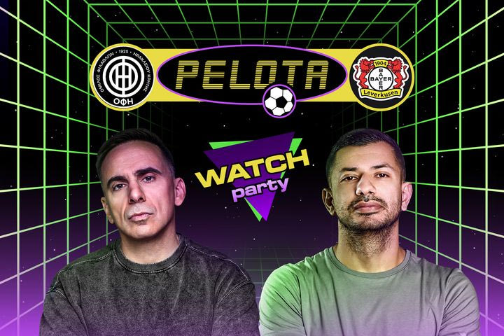Pelota με Watch Party για το ΟΦΗ – Λεβερκούζεν και το Ολυμπιακός – Σπάρτα Πράγας (22/10)