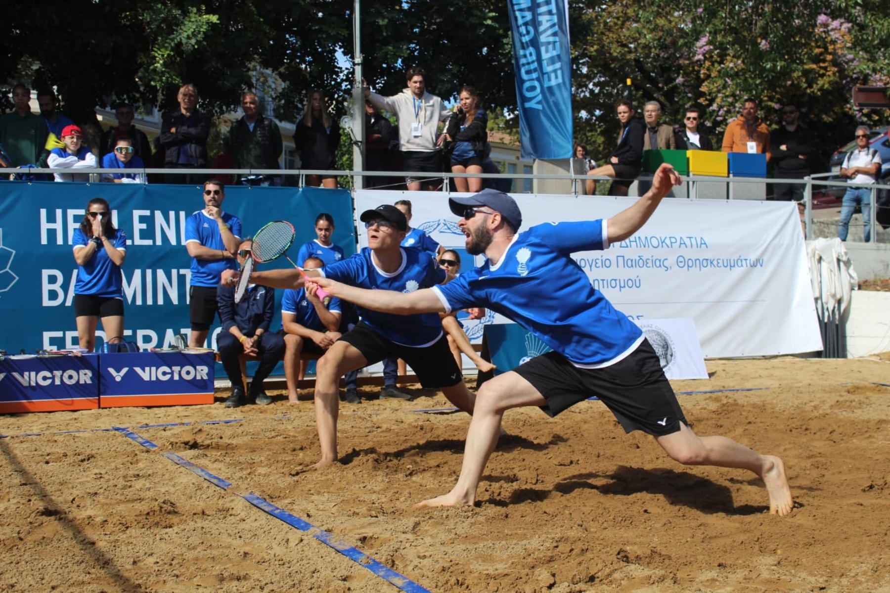 Ξεκίνησε στην Αρχαία Ολυμπία το AirBadminton European Championships 2026  με τη συμμετοχή της Εθνικής Ελλάδας                                          Ξεκίνησε στην Αρχαία Ολυμπία το AirBadminton European Championships 2026  με τη συμμετοχή της Εθνικής Ελλάδας
