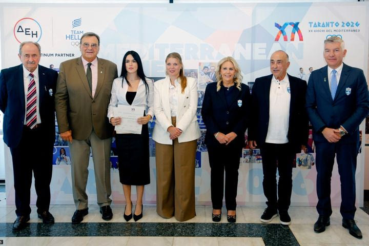 Η ΕΟΕ τίμησε τους αθλητές της ΔΕΗ Team Hellas των Μεσογειακών Αγώνων και ευχαρίστησε τη ΔΕΗ για τη στήριξή της