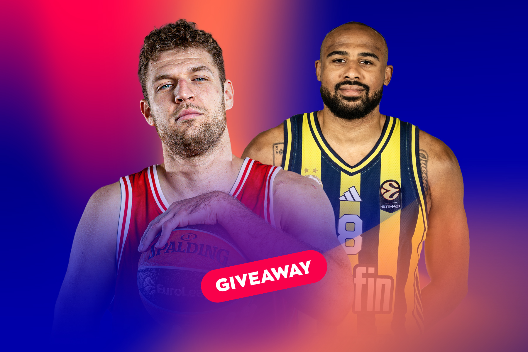 Νέος μεγάλος διαγωνισμός SPORT24 X EuroLeague: Κέρδισε δύο διπλές προσκλήσεις για το Ολυμπιακός – Φενέρμπαχτσε                                          Νέος μεγάλος διαγωνισμός SPORT24 X EuroLeague: Κέρδισε δύο διπλές προσκλήσεις για το Ολυμπιακός – Φενέρμπαχτσε