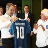 Εθνική Ελλάδας: Ο Κυριάκος Μητσοτάκης στο ξενοδοχείο της