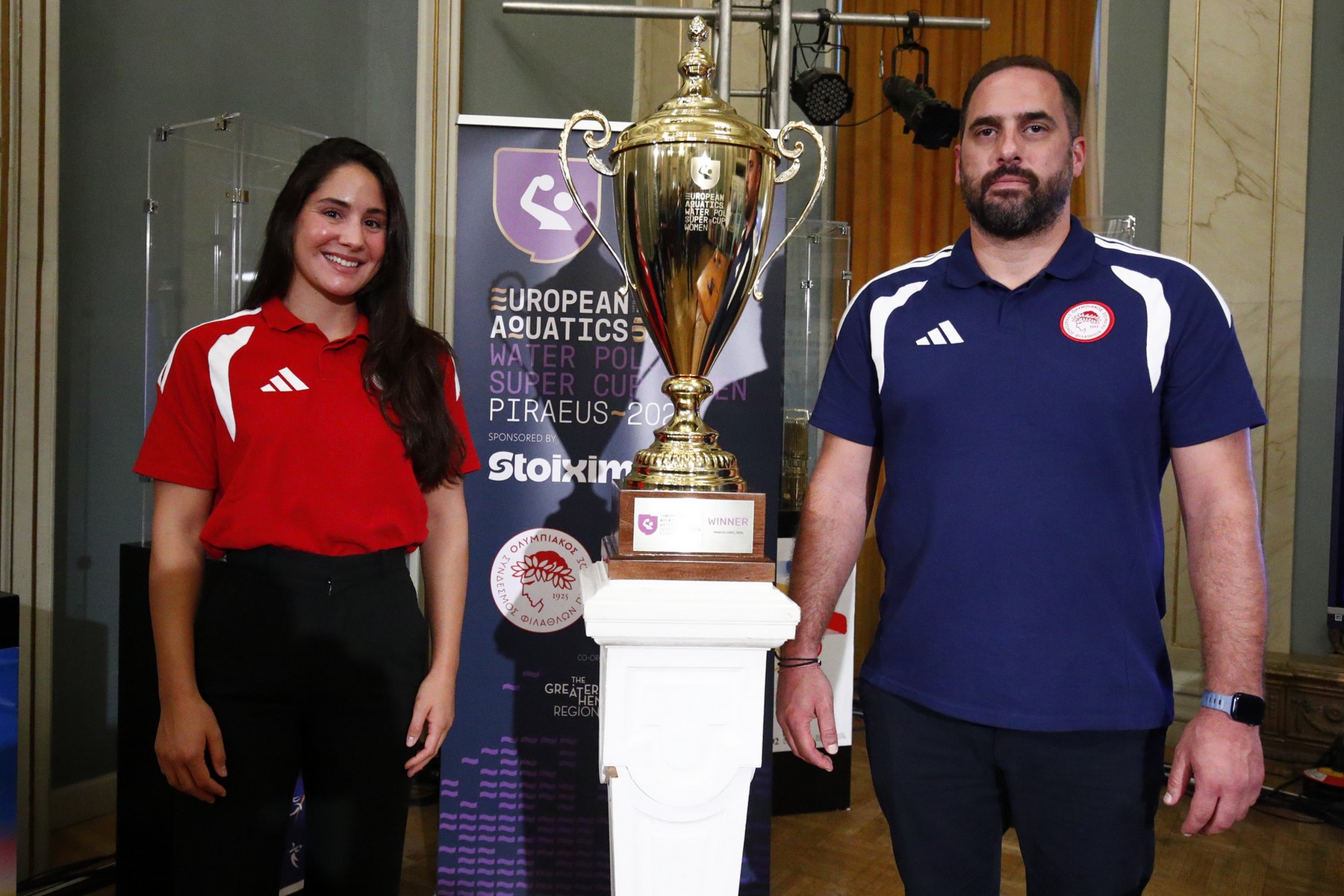 Βάσω Πλευρίτου για το Ευρωπαϊκό Super Cup πόλο γυναικών: "Ο Ολυμπιακός είναι γεννημένος για να βρίσκεται στην κορυφή"                                          Βάσω Πλευρίτου για το Ευρωπαϊκό Super Cup πόλο γυναικών: "Ο Ολυμπιακός είναι γεννημένος για να βρίσκεται στην κορυφή"