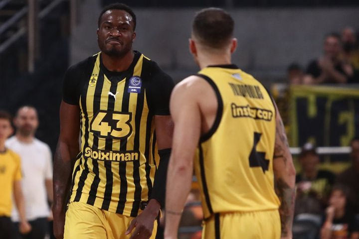 Τα καλύτερα στιγμιότυπα από την επικράτηση του Άρη επί του Αμαρουσίου στο Αλεξάνδρειο