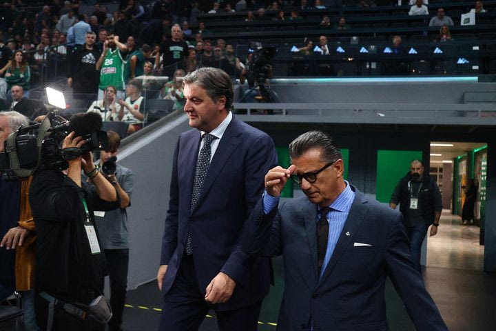Ο Ντέγιαν Μποντιρόγκα στο Telekom Center Athens για το Παναθηναϊκός AKTOR – Φενέρμπαχτσε
