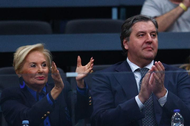 Παναθηναϊκός AKTOR: Η αγκαλιά του Ντέγιαν Μποντιρόγκα με τη Δέσποινα Γιαννακοπούλου