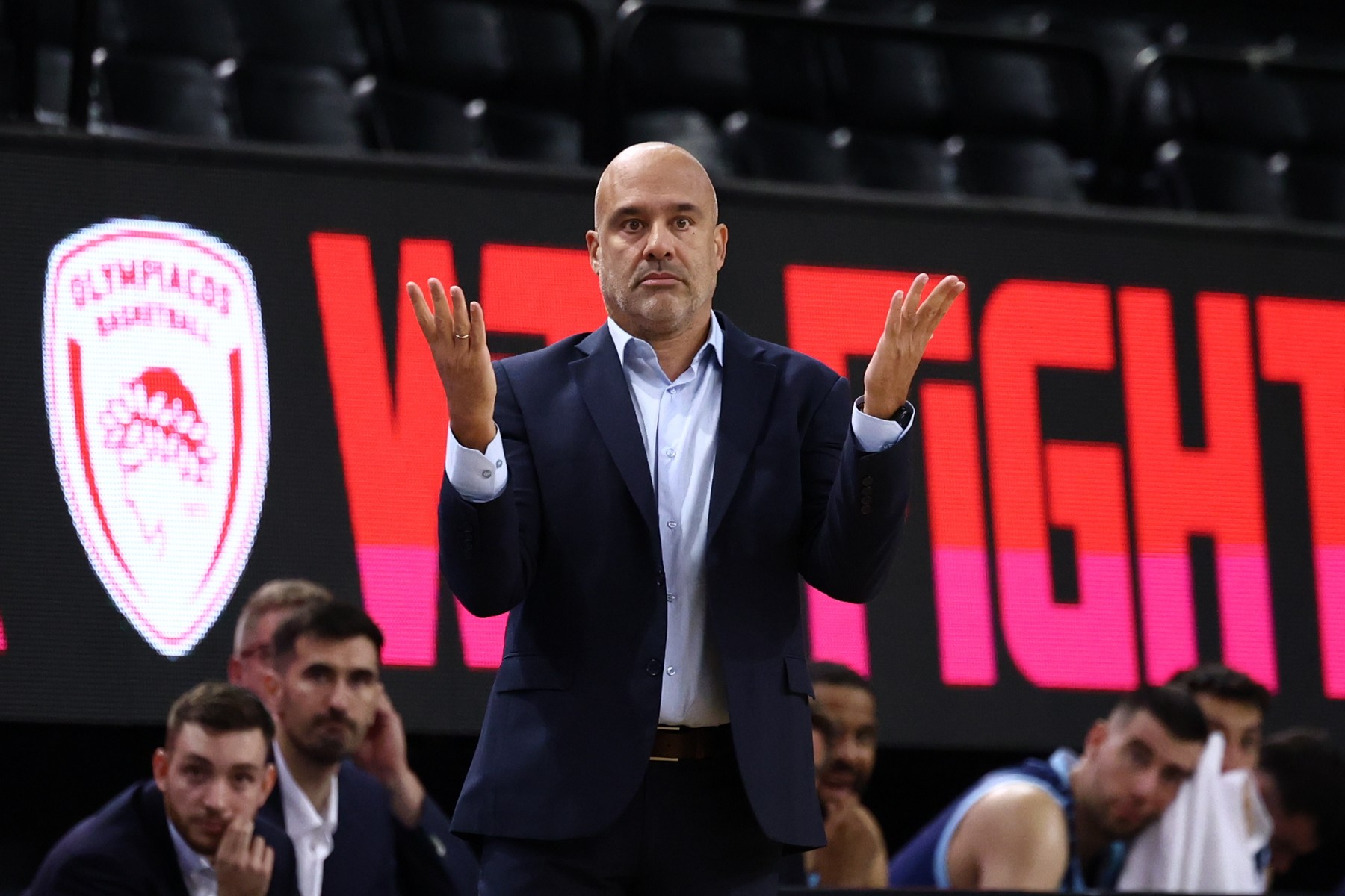 Λυκογιάννης: “Βρισκόμαστε σε πολύ καλό σημείο – Είμαι ικανοποιημένος από την προσπάθεια των παικτών μου απέναντι στον Ολυμπιακό”