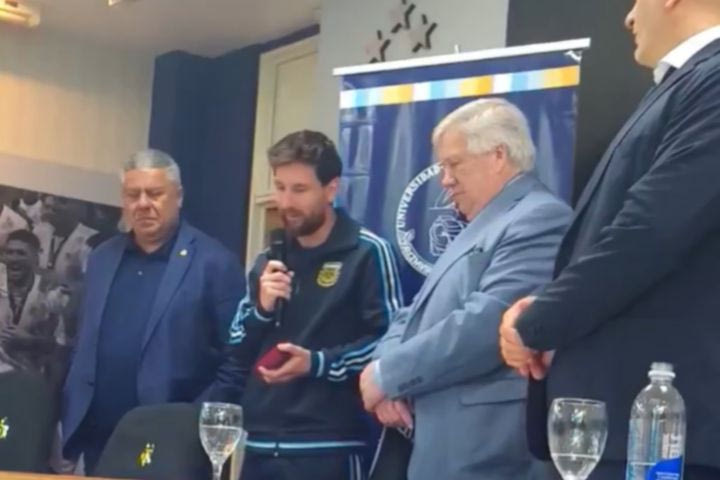 Δρ. Μέσι: Ανακηρύχθηκε επίτιμος διδάκτορας στο Πανεπιστήμιο του Μπουένος Άιρες