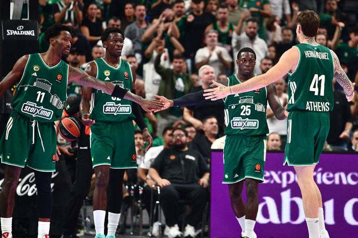Η βαθμολογία της EuroLeague, μετά τη δύσκολη νίκη του Παναθηναϊκού επί της Αρμάνι