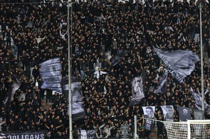 Υβριστικά συνθήματα κατά της ΠΑΕ ΠΑΟΚ μετά το γκολ του Ηρακλή στην Τούμπα