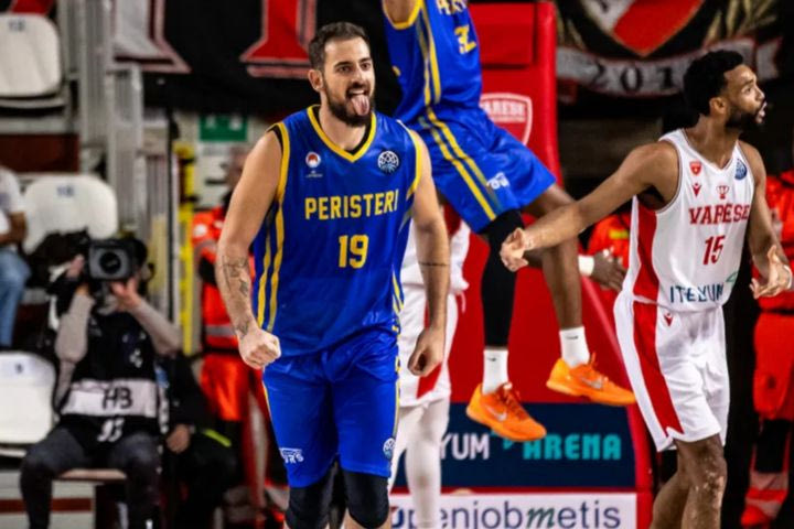 Το Περιστέρι Betsson επέστρεψε από το -15, νίκησε τη Βαρέζε και συνεχίζει νικηφόρα στο BCL