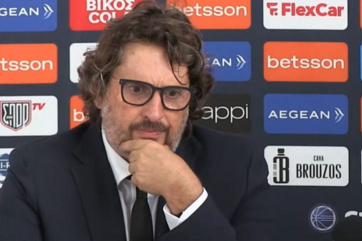 Τρινκιέρι: "Αν θα έπρεπε να πω ποιοι παίκτες ξεχώρισαν σήμερα, θα έλεγα τον Φίλλιο και τον Κακλαμανάκη"